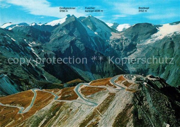 Grossglockner Hochalpenstrasse Parkplatz Edelweissspi