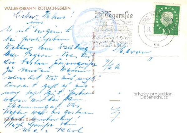 Rottach-Egern Wallbergbahn Bergkapelle Gipfelkreuz Be – Bild 2