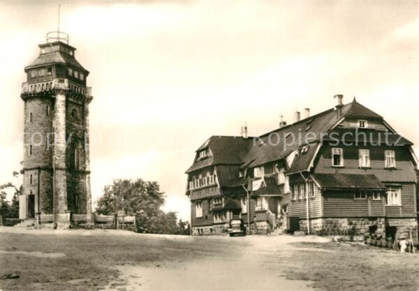 Auersberg Wildenthal Turm Berghaus