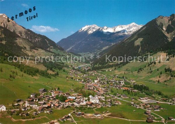 Lermoos Tirol Alpenpanorama Fliegeraufnahme