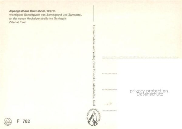 Mayrhofen Zillertal Alpengasthaus Breitlahner Zillertalper – Bild 2