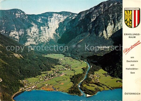 Obertraun Dachsteingebirge mit Hallstättersee Fli