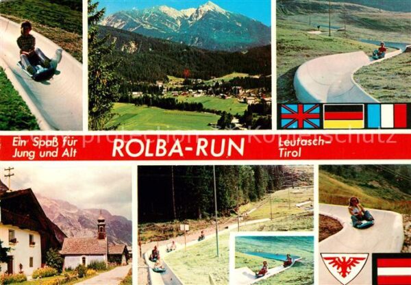Leutasch Rolba Run Sommerrodelbahn Landschaftspa