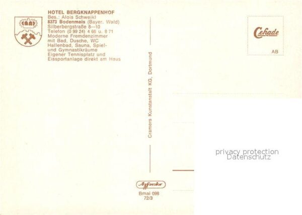 Bodenmais Hotel Bergknappenhof – Bild 2