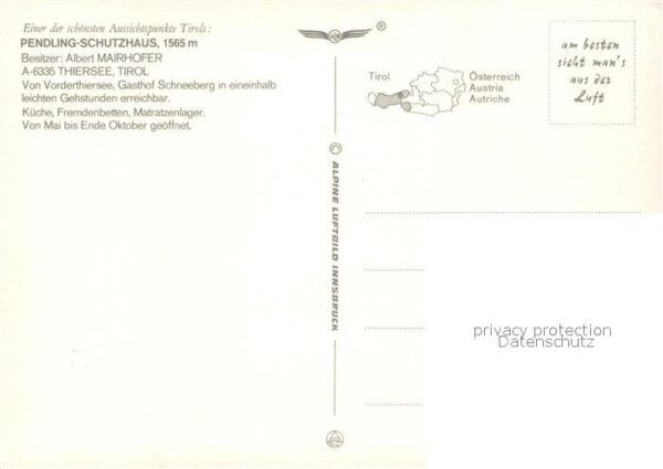 Thiersee Pendling Schutzhaus Großglockner Großve – Bild 2