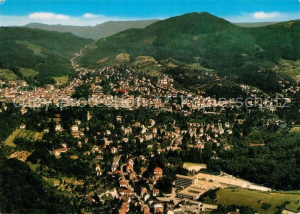 Baden-Baden Fliegeraufnahme Südwestfunk Studios