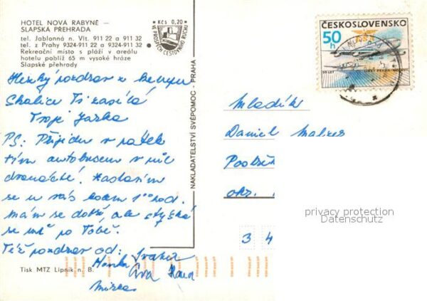 Slapska Prehrada Hotel Nova Rabyne – Bild 2
