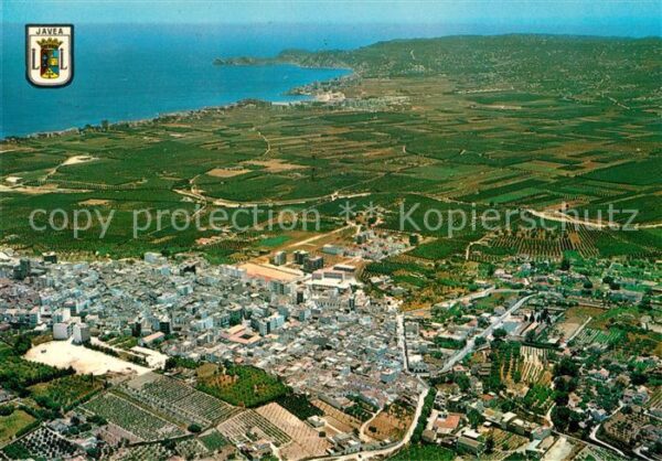 Javea Fliegeraufnahme Meeresküste