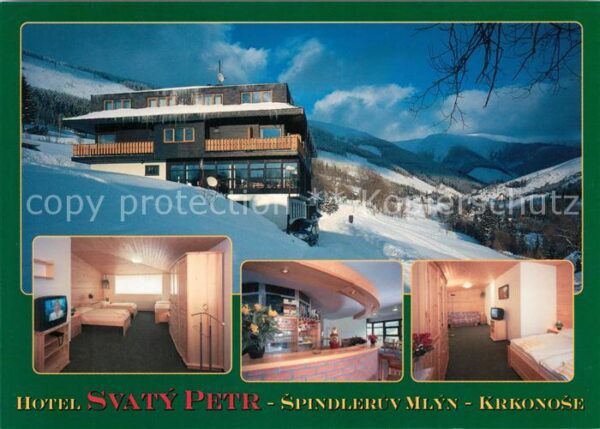 Spindlermuehle Spindleruv Mlyn Hotel Svaty Petr Winterlandschaft