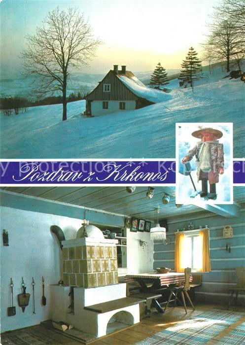 Krkonose Winterlandschaft