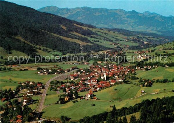 Hindelang Vorderhindelang von der Jochstraße