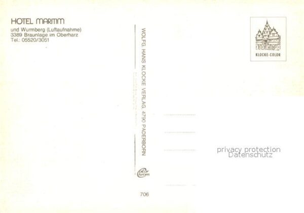 Braunlage Fliegeraufnahme Hotel Maritim Wurmberg – Bild 2