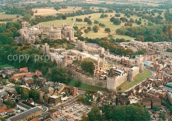 Windsor Castle Fliegeraufnahme