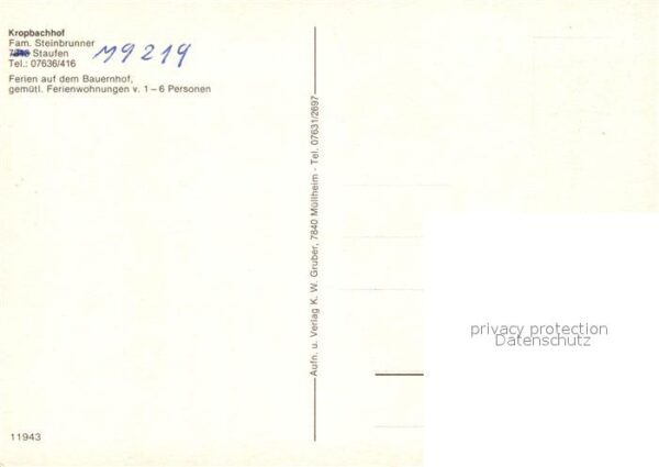 Staufen Breisgau Kropbachhof – Bild 2