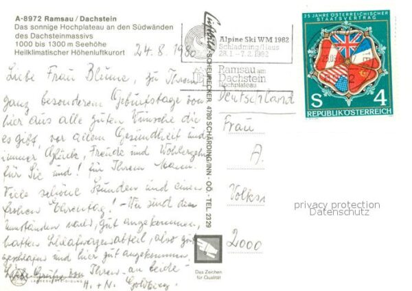 Ramsau Dachstein Steiermark Dachsteinmassiv Fliegeraufnahme – Bild 2