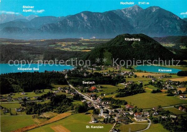 Kanzian Klopeiner See St Kleinsee Hochobir Steiner Alpen
