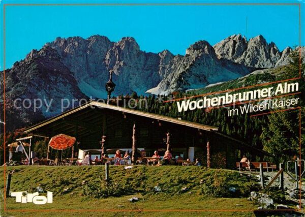 Ellmau Tirol Wochenbrunner Alm