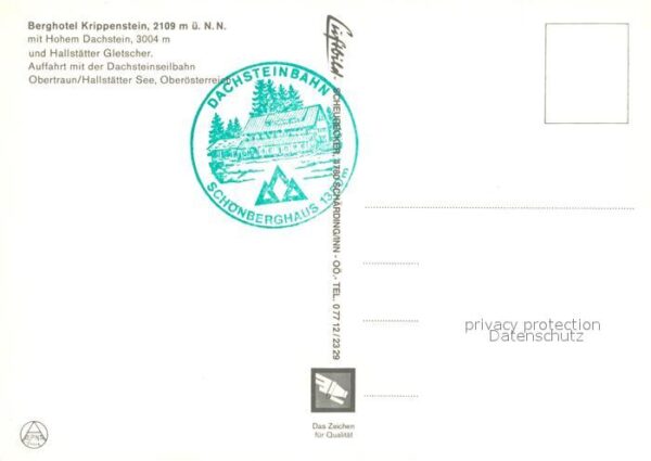 Obertraun Berghotel Krippenstein – Bild 2