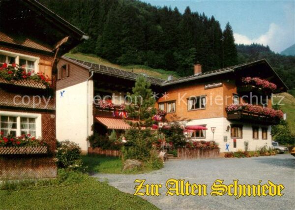 Schoppernau Vorarlberg Gasthof Cafe Restaurant Zur alten Schmi