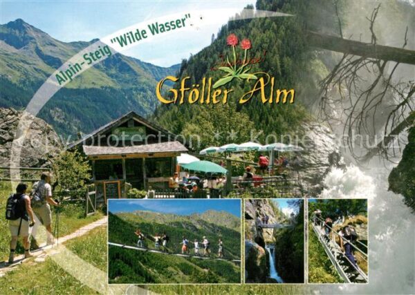 Schladming Obersteiermark Gföller Alm Alpin Steig Wilde Wasser