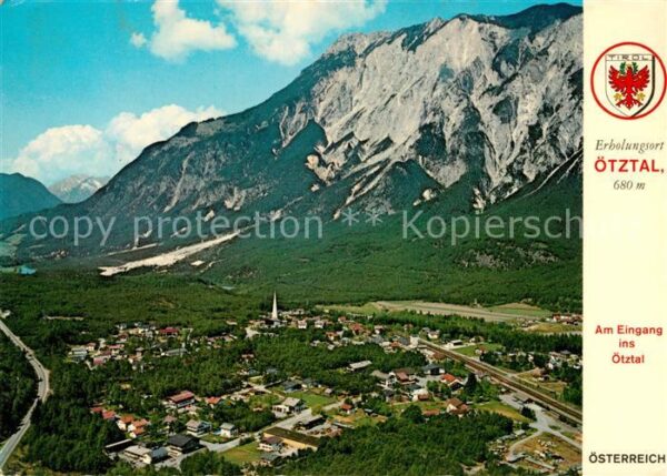 Oetztal Tirol Fliegeraufnahme