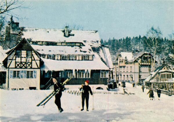 Szklarska Poreba Winterlandschaft