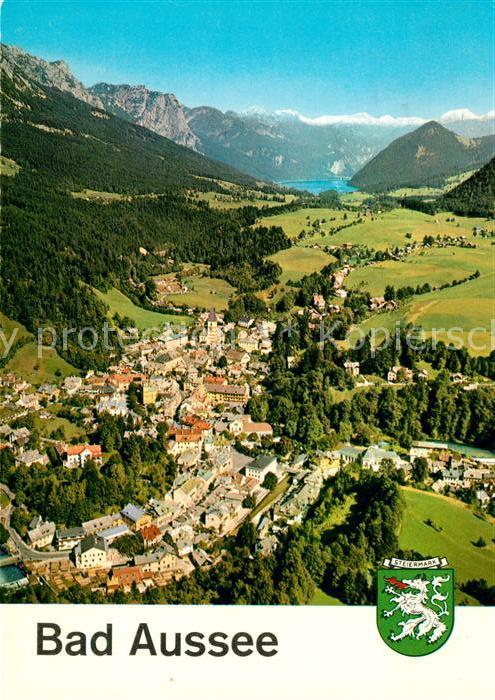 Bad Aussee Steiermark Fliegeraufnahme