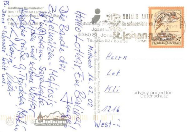 Johann Tirol Sankt Gasthaus Rummlerhof Winter – Bild 2