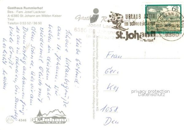 Johann Tirol Sankt Gasthaus Rummlerhof – Bild 2