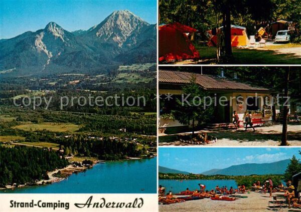 Faak am See Finkenstein Strand Camping Anderwald