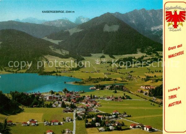 Walchsee Tirol Fliegeraufnahme