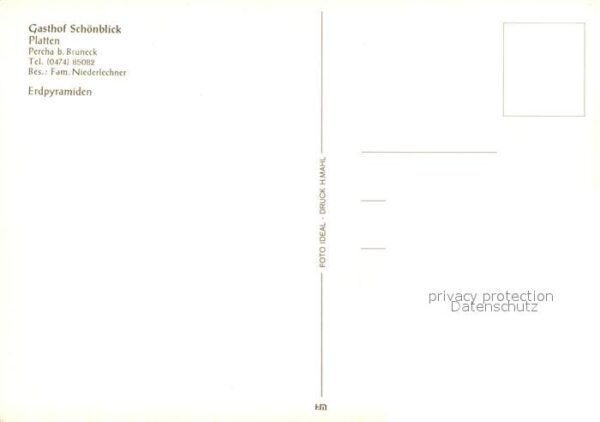 Perchau Sattel Gasthof Schönblick Platten Erdpyramiden – Bild 2