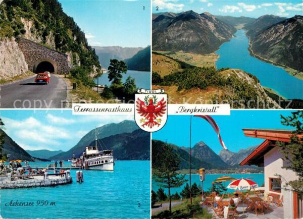 Achensee Terrassenrasthaus Bergkristall Seehoftu
