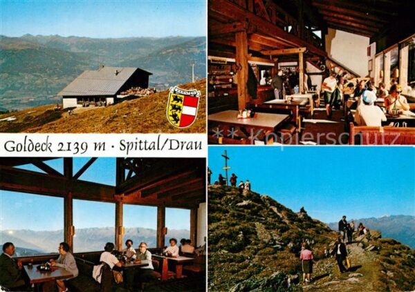 Spittal Drau Goldeck Gipfelkreuz