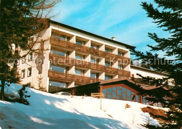 Kanzelhoehe Hotel Diana Winterlandschaft