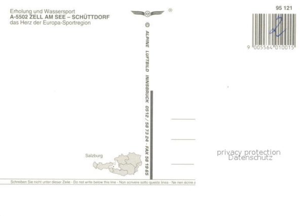 Zell See Fliegeraufnahme Schüttdorf – Bild 2
