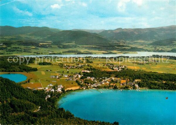Seelach Klopeinersee Fliegeraufnahme