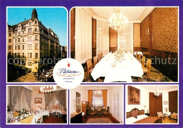 Praha Prahy Prague Interhotel Palace