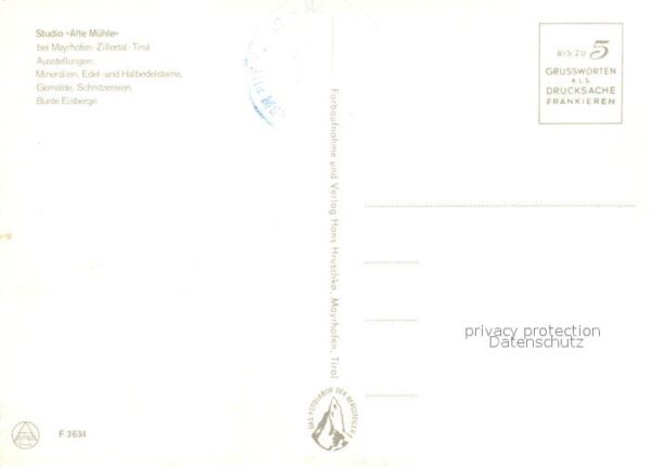 Mayrhofen Zillertal Studio Alte Mühle Bunte Eisberge – Bild 2