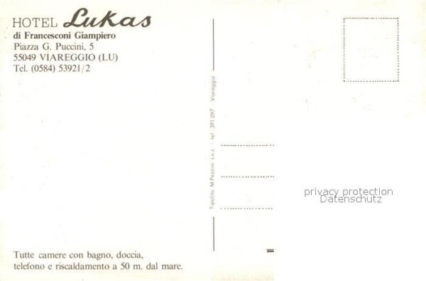 Viareggio Hotel Lukas – Bild 2