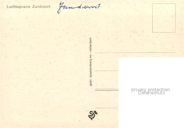 Zandvoort Holland Fliegeraufnahme Strand Hotel – Bild 2