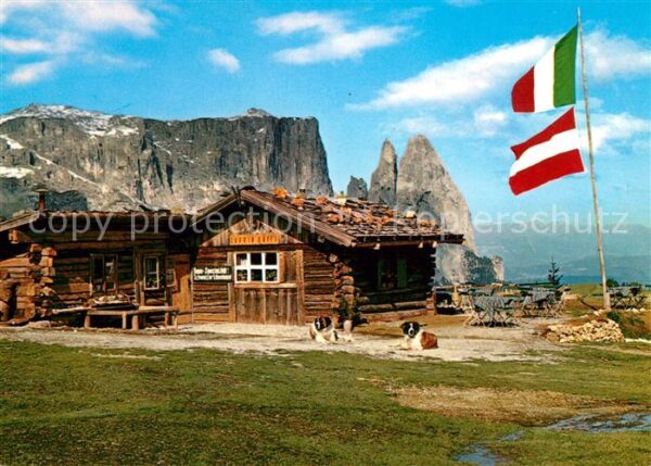 Seiser Alm Dolomiten Laurin Hütte Schlern