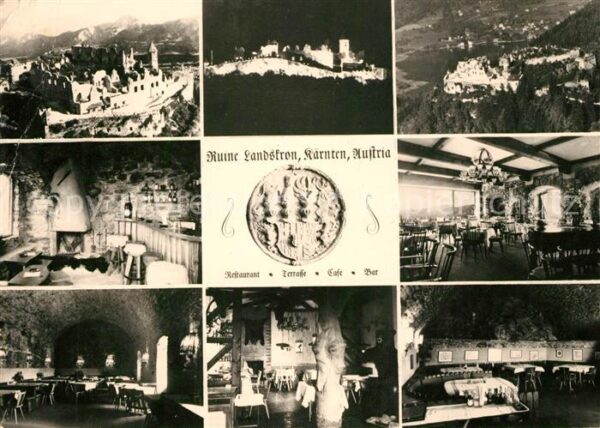 Landskron Kaernten Ruine Landskron Cafe und Restaurant Tei