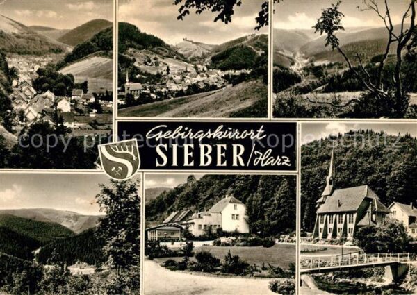 Sieber Panorama Teilansichten Kirche
