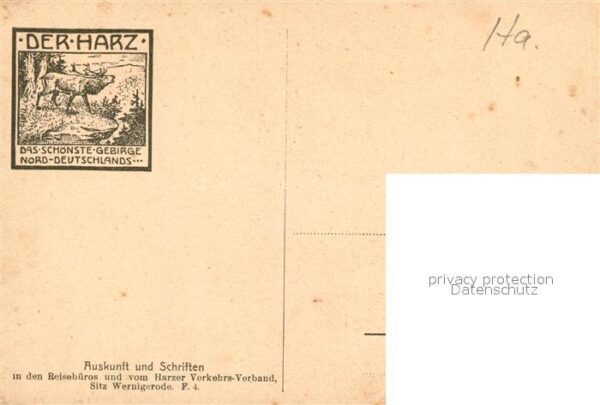 Harz Region Okertal Rabenklippe Kaiserhaus Goslar K – Bild 2