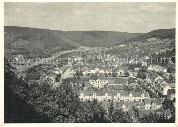 Karlshafen Bad Blick von der Juliushöhe