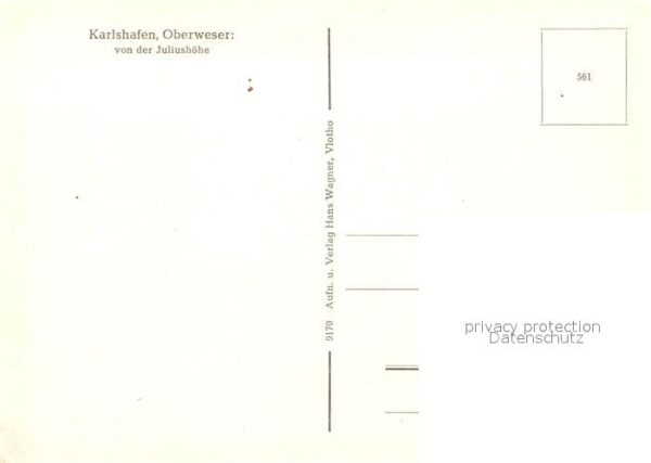 Karlshafen Bad Blick von der Juliushöhe – Bild 2