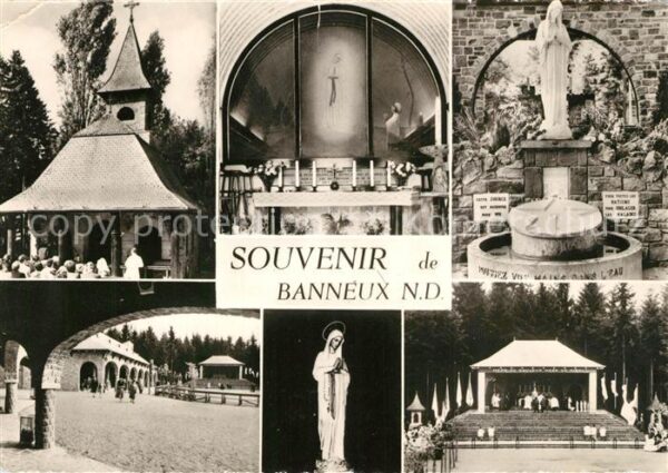 Banneux Notre Dame Wallfahrtskirche Teilansichten Marienst