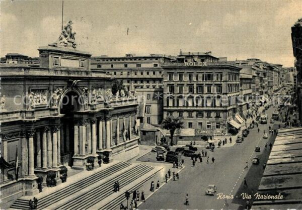 Roma Rom Nazionale Street