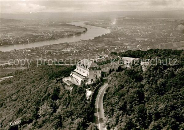 Siebengebirge Hotel Petersberg Fliegeraufnahme